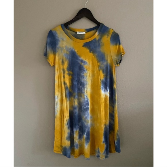 Tie dye t shirt dress - Picture 2 of 3